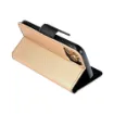 Slika TORBICA FANCY Book Case IPhone 12/12 PRO zlatno-crna