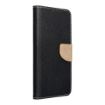 Slika TORBICA FANCY Book Case IPhone 13 black-gold