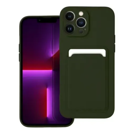 Slika TORBICA FORCELL CARD IPH 13 PRO MAX green