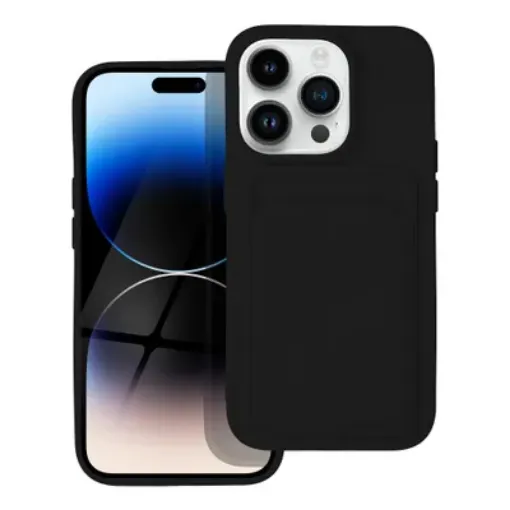 Slika TORBICA FORCELL CARD IPHONE 14 PRO black