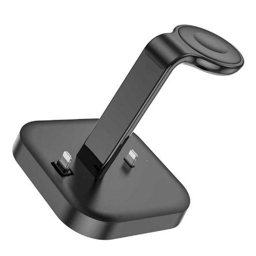 Slika HOCO WIRELESS CHARGER 5W 3in1 GRACEFUL CW43 black