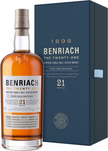Slika BENRIACH 21 YO 0,70 L TUBA