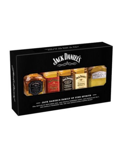 Slika JACK DANIELS 0,05 l x 5 vrsta