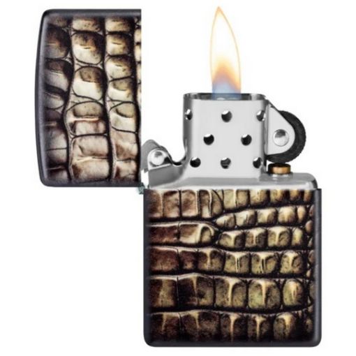 Slika ZIPPO UPALJAČ Alligator Skin Design 46356