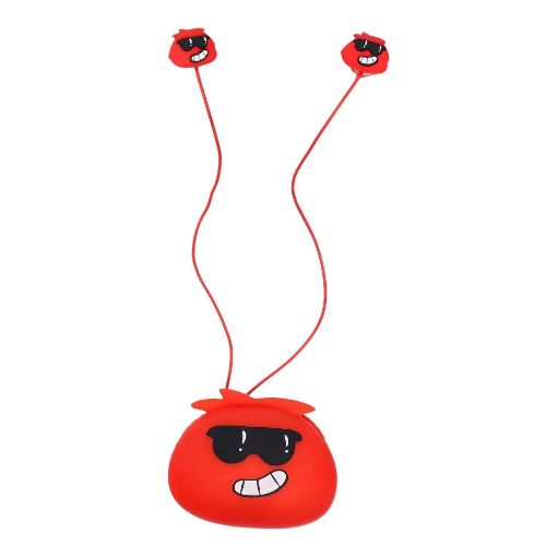 Slika HF JELLIE MONSTER STEVEN YLFS-01 JACK 3,5mm red